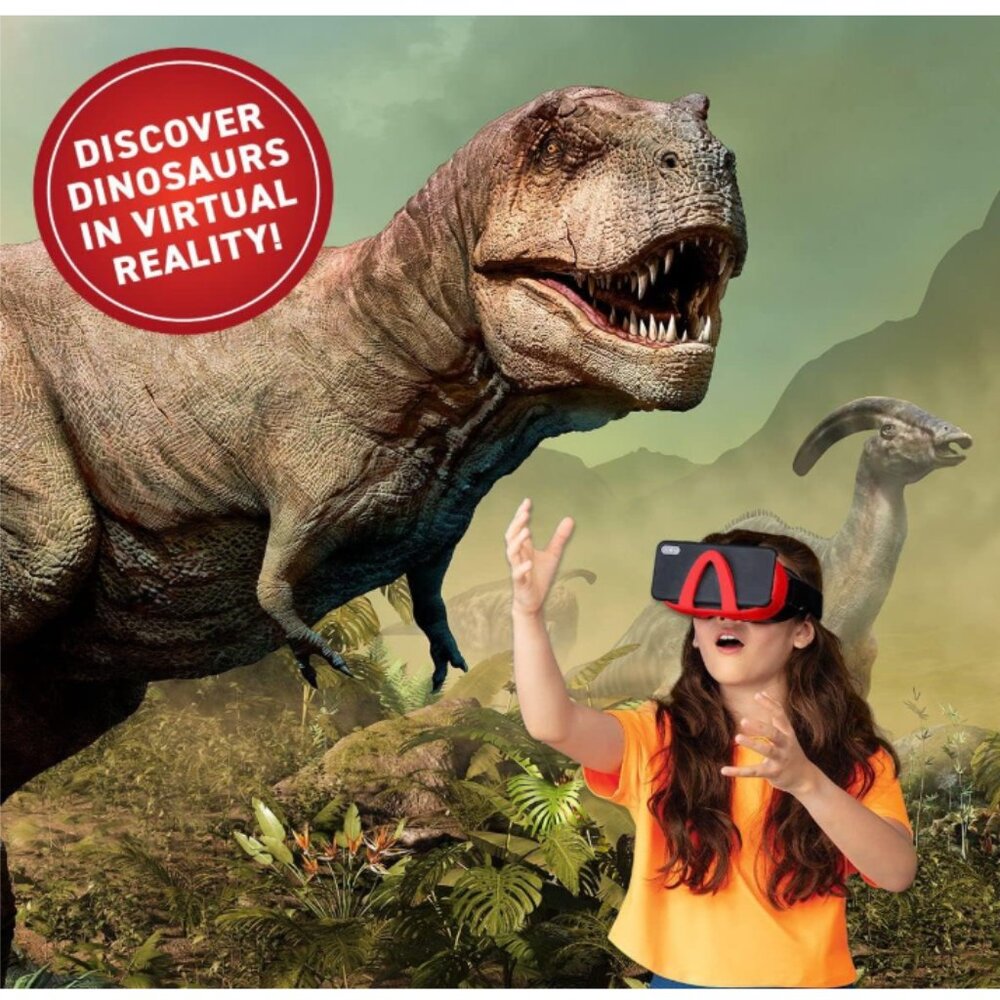 Abacus Brands Virtual Reality Dinosaurs Gift Box Illustrated Interactive VR Book - Picture 3 of 6